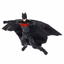 DC Comics , BATMAN IL FILM, Personaggio Deluxe del film The Batman da 30 cm con tuta alare, luci, suoni e ali che si aprono, oggetto da collezione del film The Batman - Vista aggiuntiva 6