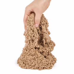 Kinetic Sand , 5 kg di vera sabbia marrone per mescolare, modellare e creare, dai 3 anni in su