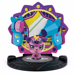 Zoobles , personaggio da collezione trasformabile Kosmic Kitty e accessorio Happitat, giocattoli per bambine dai 5 anni in su - Vista aggiuntiva 4
