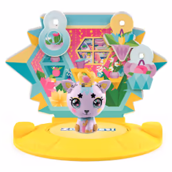 Zoobles , personaggio da collezione trasformabile Kosmic Kitty e accessorio Happitat, giocattoli per bambine dai 5 anni in su - Vista aggiuntiva 7
