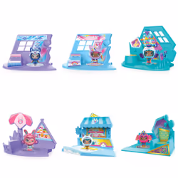 Zoobles Personaggio da collezione trasformabile Uni-QT Z-Girlz e accessorio Happitat - Vista aggiuntiva 3