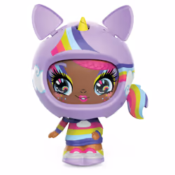 Zoobles Personaggio da collezione trasformabile Uni-QT Z-Girlz e accessorio Happitat - Vista aggiuntiva 5