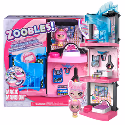 Zoobles Jouet - Maison Magique Modulable - Boules Magiques Colorées Transformables en Animaux Fantastiques - 1 Figurine Z-Gir ...