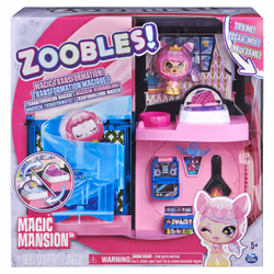 Zoobles Jouet - Maison Magique Modulable - Boules Magiques Colorées Transformables en Animaux Fantastiques - 1 Figurine Z-Girlz Exclusive Fournie