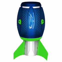Aerobie Pallone da football per outdoor ad alte prestazioni aerodinamiche Sonic Fin, per bambini e adulti - Vista aggiuntiva 4