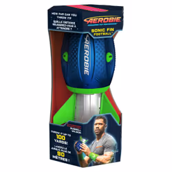 Aerobie Pallone da football per outdoor ad alte prestazioni aerodinamiche Sonic Fin, per bambini e adulti - Vista aggiuntiva 6