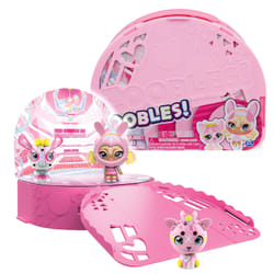 Zoobles Jouet - Multipack 3 - 2 Boules Magiques Colorées Transformables en Animaux et 1 Z-Girlz - Coffret de Jeu et Boîte de Rangement