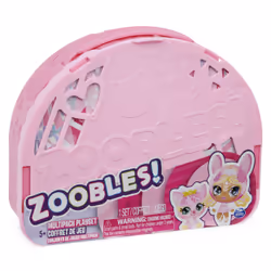 Zoobles Jouet - Multipack 3 - 2 Boules Magiques Colorées Transformables en Animaux et 1 Z-Girlz - Coffret de Jeu et Boîte de Rangement