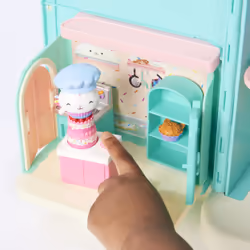 Gabby's Dollhouse , La cucina di gattino Dolcetto, mini playset stanze della casa, giochi per bambini dai 3 anni in su - Vista aggiuntiva 4