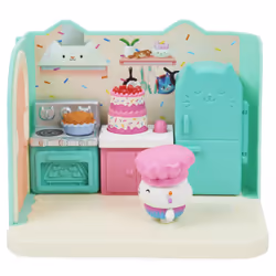 Gabby's Dollhouse , La cucina di gattino Dolcetto, mini playset stanze della casa, giochi per bambini dai 3 anni in su - Vista aggiuntiva 7