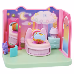 Gabby's Dollhouse , La camera da letto di Cuscigatta, mini playset stanze della casa, giochi per bambini dai 3 anni in su - Vista aggiuntiva 7