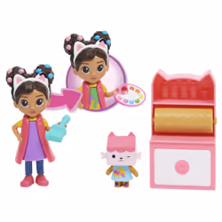 Gabby's Dollhouse , Mini set Studio d’arte, con Gabby e Baby Scatola, giochi per bambini dai 3 anni in su - Vista aggiuntiva 5