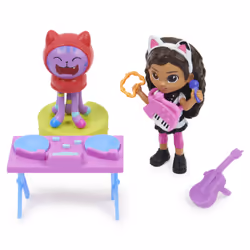 Gabby's Dollhouse , Mini set Karaoke, con Gabby e Dj Catnip, giochi per bambini dai 3 anni in su - Vista aggiuntiva 4