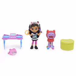 Gabby's Dollhouse , Mini set Karaoke, con Gabby e Dj Catnip, giochi per bambini dai 3 anni in su - Vista aggiuntiva 6