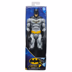 DC Comics | BATMAN | Personaggio Batman in scala 30 cm con decorazioni originali, mantello e 11 punti di articolazione - Giocattoli per bambini e bambine dai 3 anni - Vista aggiuntiva 4
