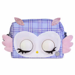 Purse Pets , Print Perfect Hoot Couture Owl, animale giocattolo e borsa interattiva con oltre 30 effetti sonori e reazioni, giocattoli per bambine dai 5 anni in su - Vista aggiuntiva 4