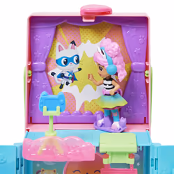 Gabby's Dollhouse , set di gioco portatile Armadio Arcobaleno con bambola di Gabby, giocattolo a sorpresa e accessori per servizio fotografico, per bambini dai 3 anni in su - Vista aggiuntiva 8