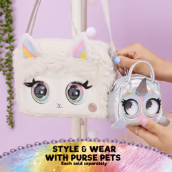 Purse Pets Micro , confezione da 2 pochette alla moda Riccio Edgy Hedgy e Narvalo Narwow con occhi che ruotano, giocattoli per bambine dai 5 anni in su - Vista aggiuntiva 6