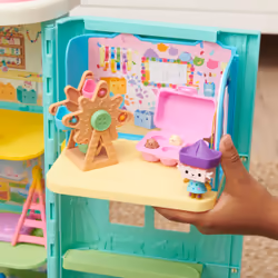 Gabby's Dollhouse , Stanza Baby Box Craft-a-riffic con il personaggio gatto Baby Scatola, accessori, mobili e scatole con sorpresa, per bambini dai 3 anni in su - Vista aggiuntiva 4