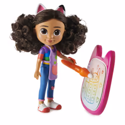 Gabby's Dollhouse , set di gioco Deluxe Crea con Gabby, bambola e accessori con lavagnetta e pennello ad acqua, per bambini e bambine dai 3 anni in su - Vista aggiuntiva 5