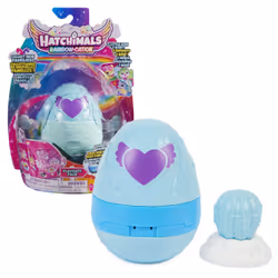 Hatchimals CollEGGtibles, Playdate Pack Rainbow-cation, set di gioco a forma d'uovo con 4 personaggi e 2 accessori (il modell ...