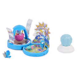 Hatchimals CollEGGtibles, Playdate Pack Rainbow-cation, set di gioco a forma d'uovo con 4 personaggi e 2 accessori (il modello può variare), giocattoli per bambine