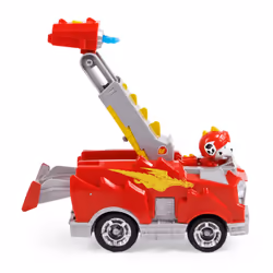 PAW Patrol Macchinina trasformabile con action figure da collezione di Chase Rescue Knights, giocattoli per bambini dai 3 anni in su