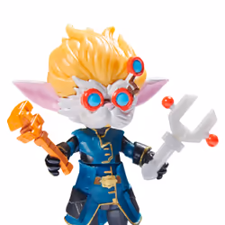 League of Legends COFFRET 5 FIGURINES 10 CM - Coffret des Deux Cités 5 Figurines Articulées 10 cm A Collectionner - Avec Détails Qualité Et Accessoires - Vista aggiuntiva 4