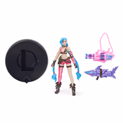 League of Legends COFFRET 5 FIGURINES 10 CM - Coffret des Deux Cités 5 Figurines Articulées 10 cm A Collectionner - Avec Détails Qualité Et Accessoires - Vista aggiuntiva 6