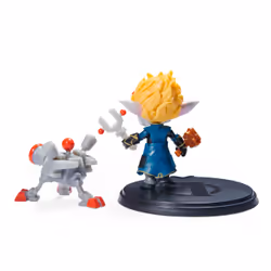 League of Legends COFFRET 5 FIGURINES 10 CM - Coffret des Deux Cités 5 Figurines Articulées 10 cm A Collectionner - Avec Détails Qualité Et Accessoires - Vista aggiuntiva 8