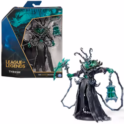 League of Legends Personaggio collezionabile Thresh da 15,2 cm con dettagli esclusivi e 2 accessori, The Champion Collection, ...