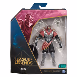 League of Legends Personaggio collezionabile Zed da 15,2 cm con dettagli esclusivi e 2 accessori, The Champion Collection, per collezionisti, dai 12 anni in su - Vista aggiuntiva 8