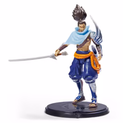 League of Legends Personaggio collezionabile Yasuo da 10,2 cm con dettagli esclusivi e spada, The Champion Collection, per collezionisti, dai 12 anni in su - Vista aggiuntiva 2