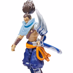 League of Legends Personaggio collezionabile Yasuo da 10,2 cm con dettagli esclusivi e spada, The Champion Collection, per collezionisti, dai 12 anni in su - Vista aggiuntiva 3
