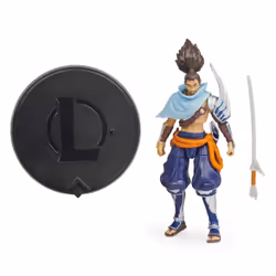League of Legends Personaggio collezionabile Yasuo da 10,2 cm con dettagli esclusivi e spada, The Champion Collection, per collezionisti, dai 12 anni in su - Vista aggiuntiva 5