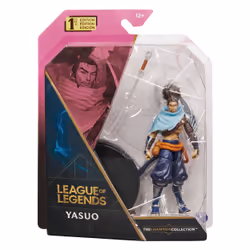 League of Legends Personaggio collezionabile Yasuo da 10,2 cm con dettagli esclusivi e spada, The Champion Collection, per collezionisti, dai 12 anni in su - Vista aggiuntiva 6