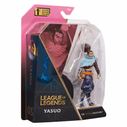 League of Legends Personaggio collezionabile Yasuo da 10,2 cm con dettagli esclusivi e spada, The Champion Collection, per collezionisti, dai 12 anni in su - Vista aggiuntiva 7