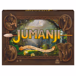 Games Jumanji Il gioco, nuova edizione del classico gioco da tavolo di avventura per famiglie e bambini dagli 8 anni in su, G ...