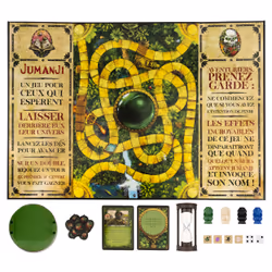 Games Jumanji Il gioco, nuova edizione del classico gioco da tavolo di avventura per famiglie e bambini dagli 8 anni in su - Vista aggiuntiva 5