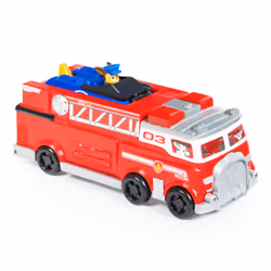 PAW Patrol , Camion dei Pompieri e auto della polizia di Chase in metallo, veicoli die-cast in scala 1:55, giocattoli per bambini dai 3 anni in su - Vista aggiuntiva 4
