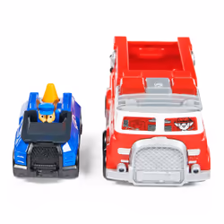 PAW Patrol , Camion dei Pompieri e auto della polizia di Chase in metallo, veicoli die-cast in scala 1:55, giocattoli per bambini dai 3 anni in su - Vista aggiuntiva 5