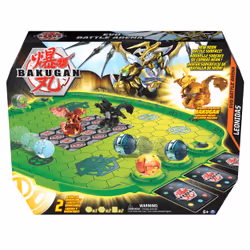 Bakugan Evo Battle Arena, include il Leonidas, tabellone di gioco fluorescente per i collezionabili, dai 6 anni in su - Vista aggiuntiva 3