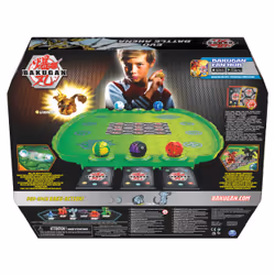 Bakugan Evo Battle Arena, include il Leonidas, tabellone di gioco fluorescente per i collezionabili, dai 6 anni in su - Vista aggiuntiva 7