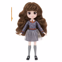Wizarding World | Bambola articolata Hermione Granger 20cm | Bacchetta e divisa di Hogwarts inclusa | Collezione Harry Potter | Per bambini dai 5 anni in su - Vista aggiuntiva 4