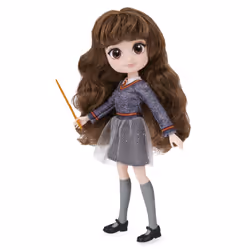 Wizarding World | Bambola articolata Hermione Granger 20cm | Bacchetta e divisa di Hogwarts inclusa | Collezione Harry Potter | Per bambini dai 5 anni in su - Vista aggiuntiva 5