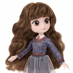 Wizarding World | Bambola articolata Hermione Granger 20cm | Bacchetta e divisa di Hogwarts inclusa | Collezione Harry Potter | Per bambini dai 5 anni in su - Vista aggiuntiva 6