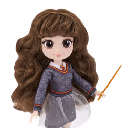 Wizarding World | Bambola articolata Hermione Granger 20cm | Bacchetta e divisa di Hogwarts inclusa | Collezione Harry Potter | Per bambini dai 5 anni in su - Vista aggiuntiva 7