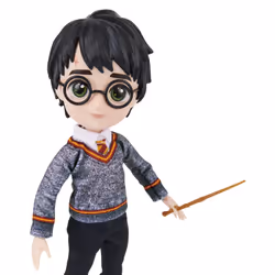 Wizarding World | Bambola articolata Harry Potter 20cm | Bacchetta e divisa di Hogwarts inclusa | Collezione Harry Potter | Per bambini dai 5 anni in su - Vista aggiuntiva 4
