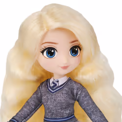 Wizarding World | Bambola articolata di Luna Lovegood da 20cm | Bacchetta e divisa di Hogwarts | Collezione Harry Potter | Giocattoli per bambini dai 5 anni in su - Vista aggiuntiva 6