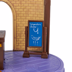 Wizarding World HARRY POTTER - PLAYSET COURS DE SORTILÈGES - Coffret Univers Magique Cours De Sortilèges Avec 1 Figurine Articulée Hermione Granger et Accessoires - 6061846 - Jouet Enfant 5 ans et +
